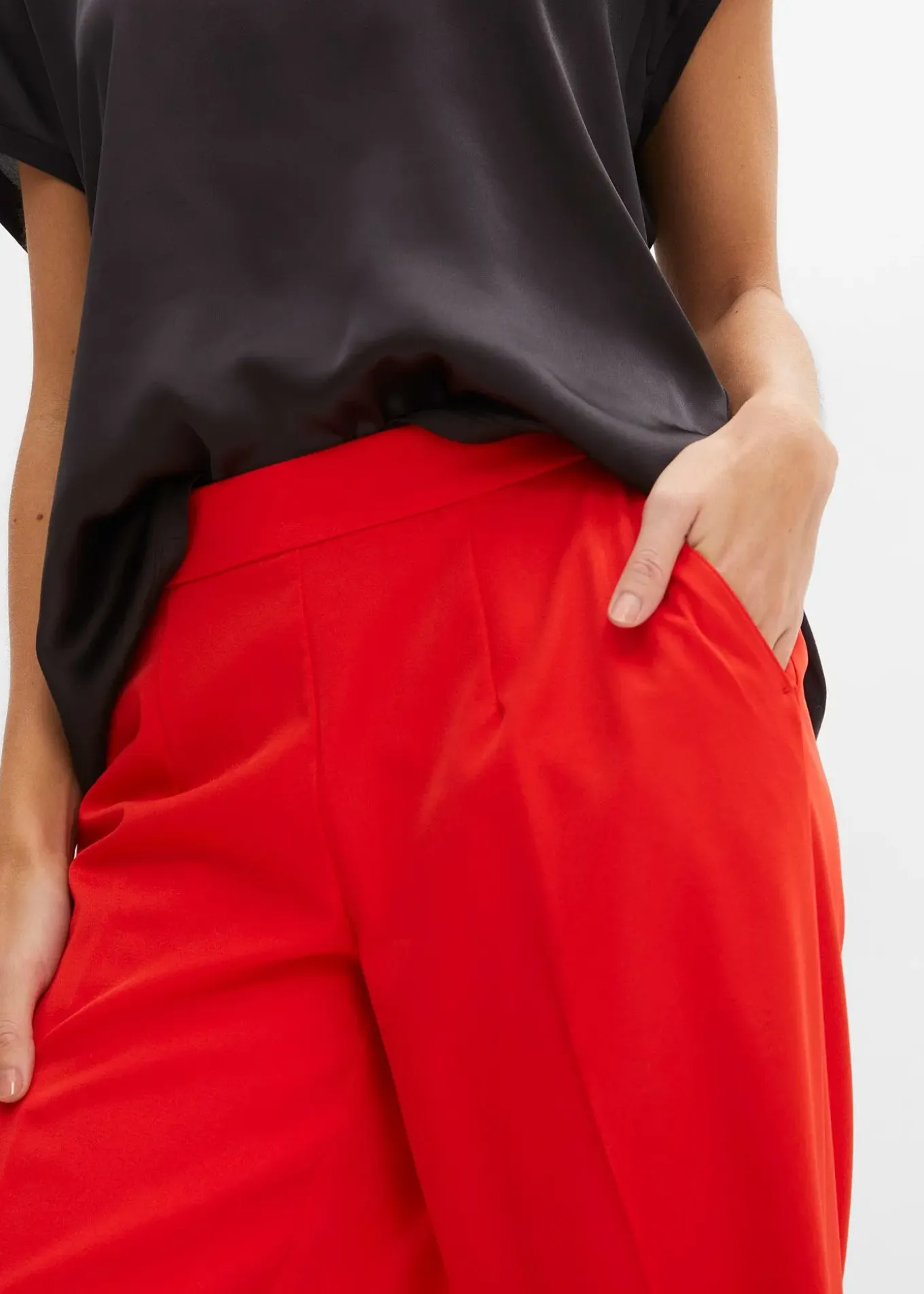 Pantalon large à pinces