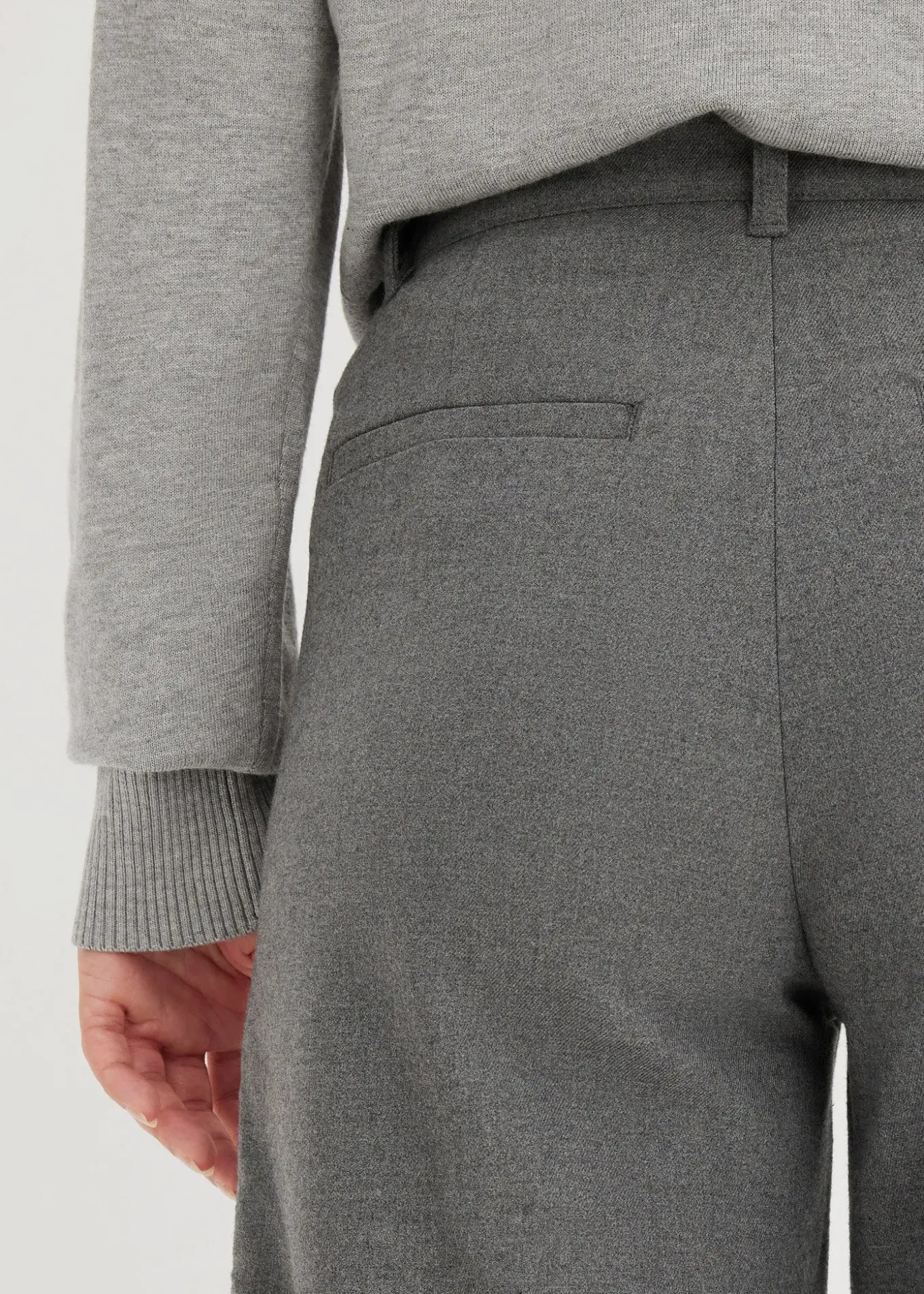 Pantalon large à pinces