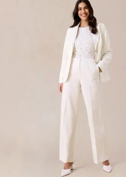 Pantalon large à pinces