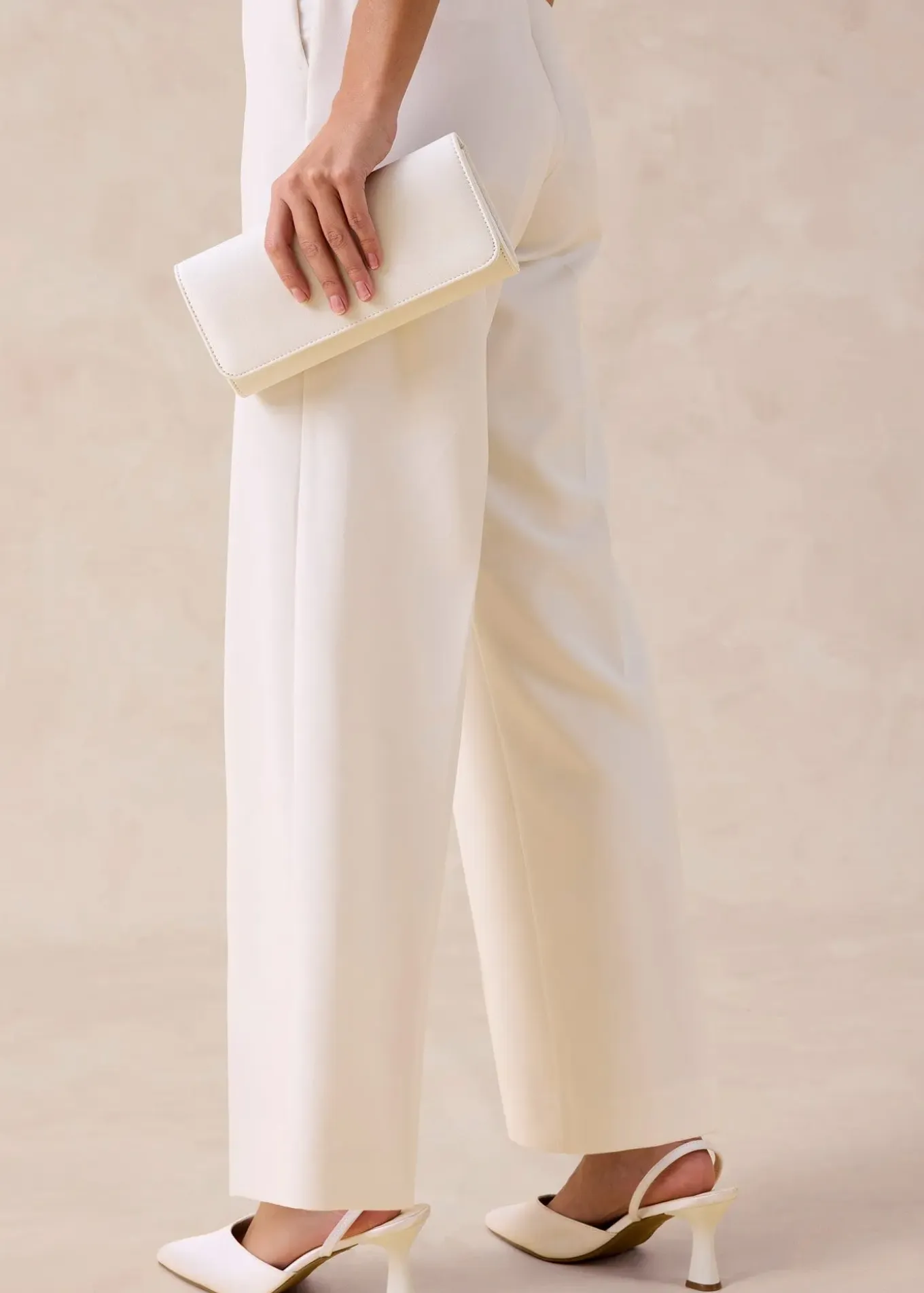 Pantalon large à pinces