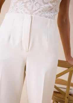 Pantalon large à pinces