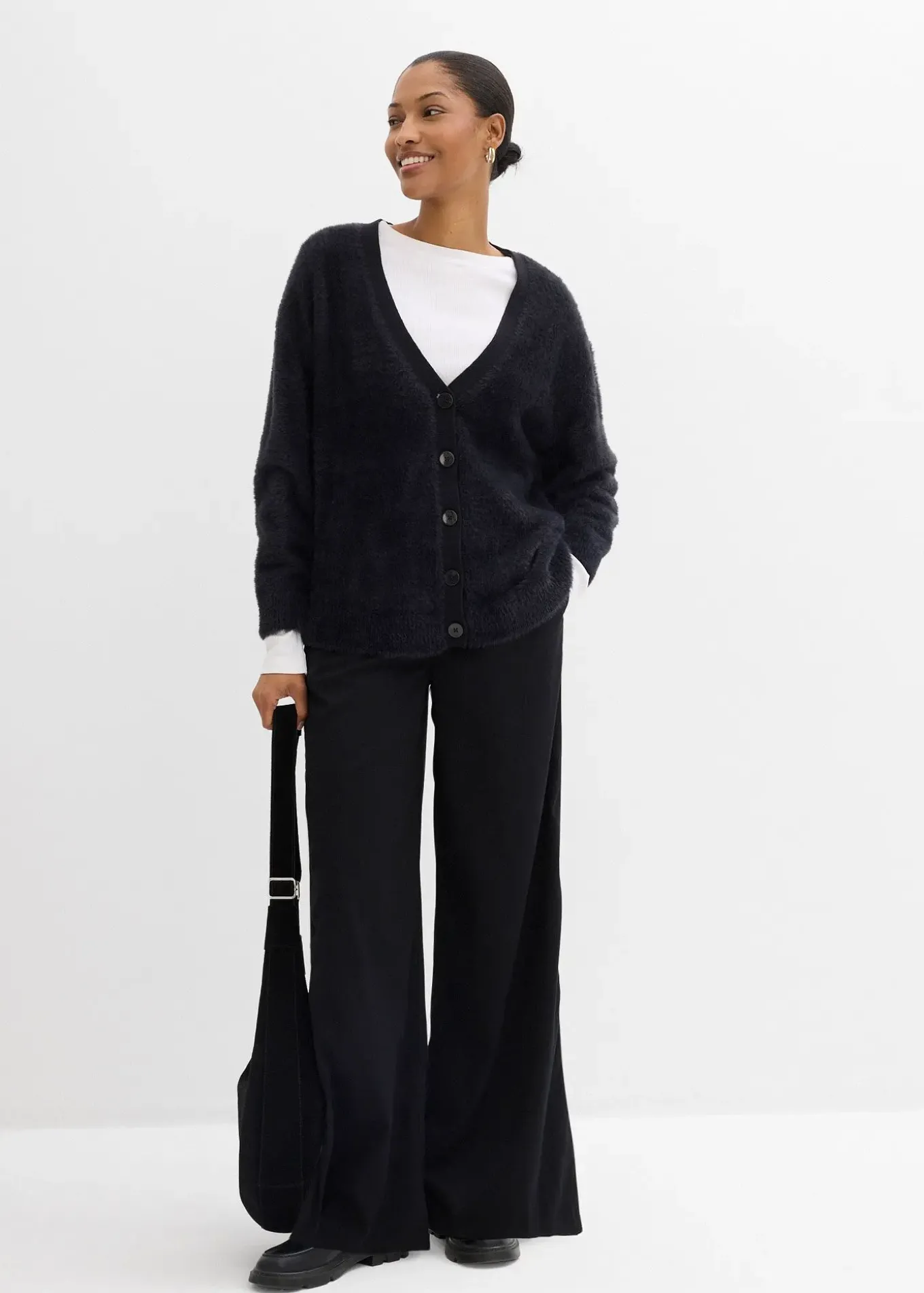 Pantalon large à pinces