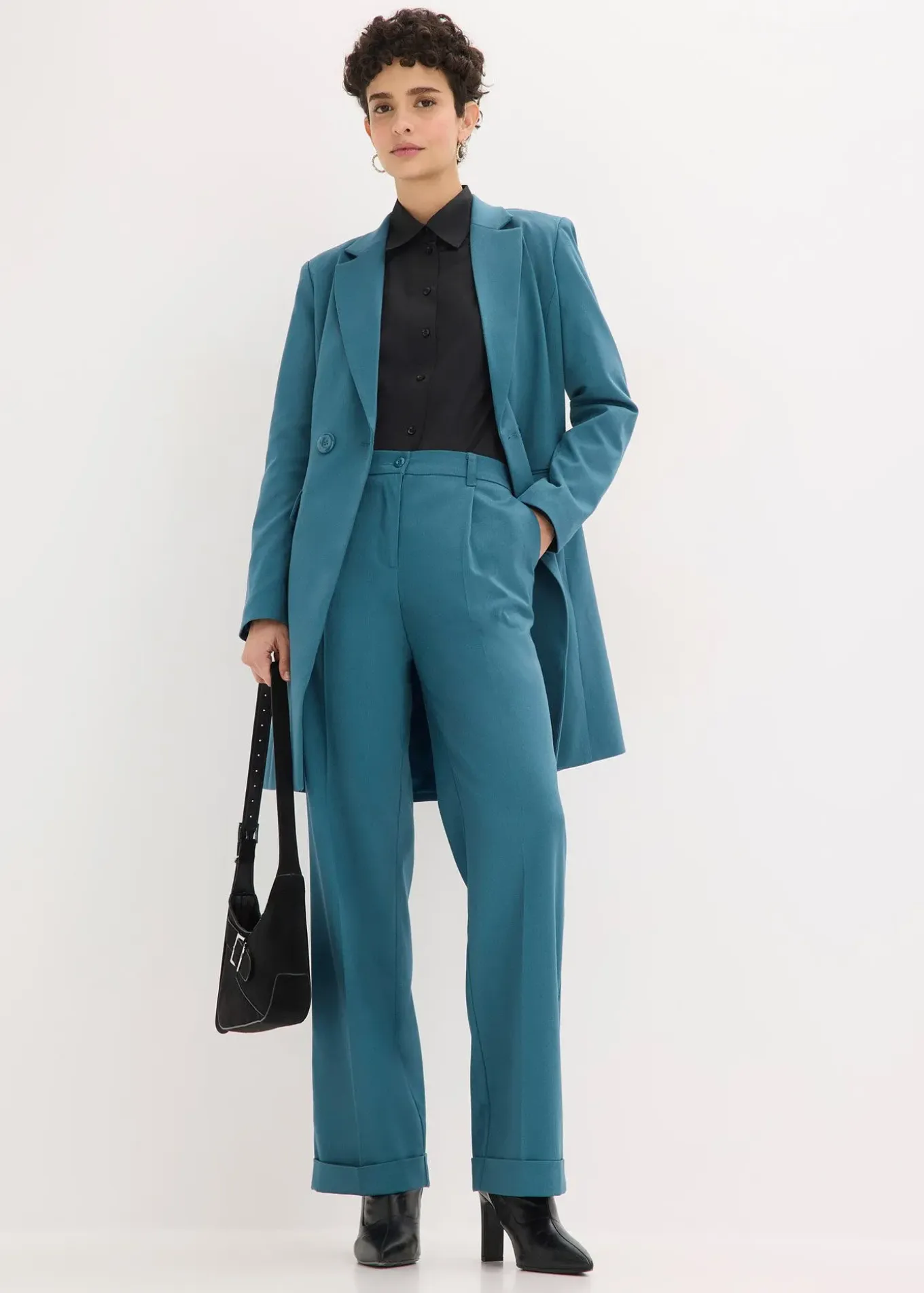 Pantalon large à pinces