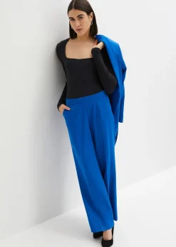 Pantalon large à pinces