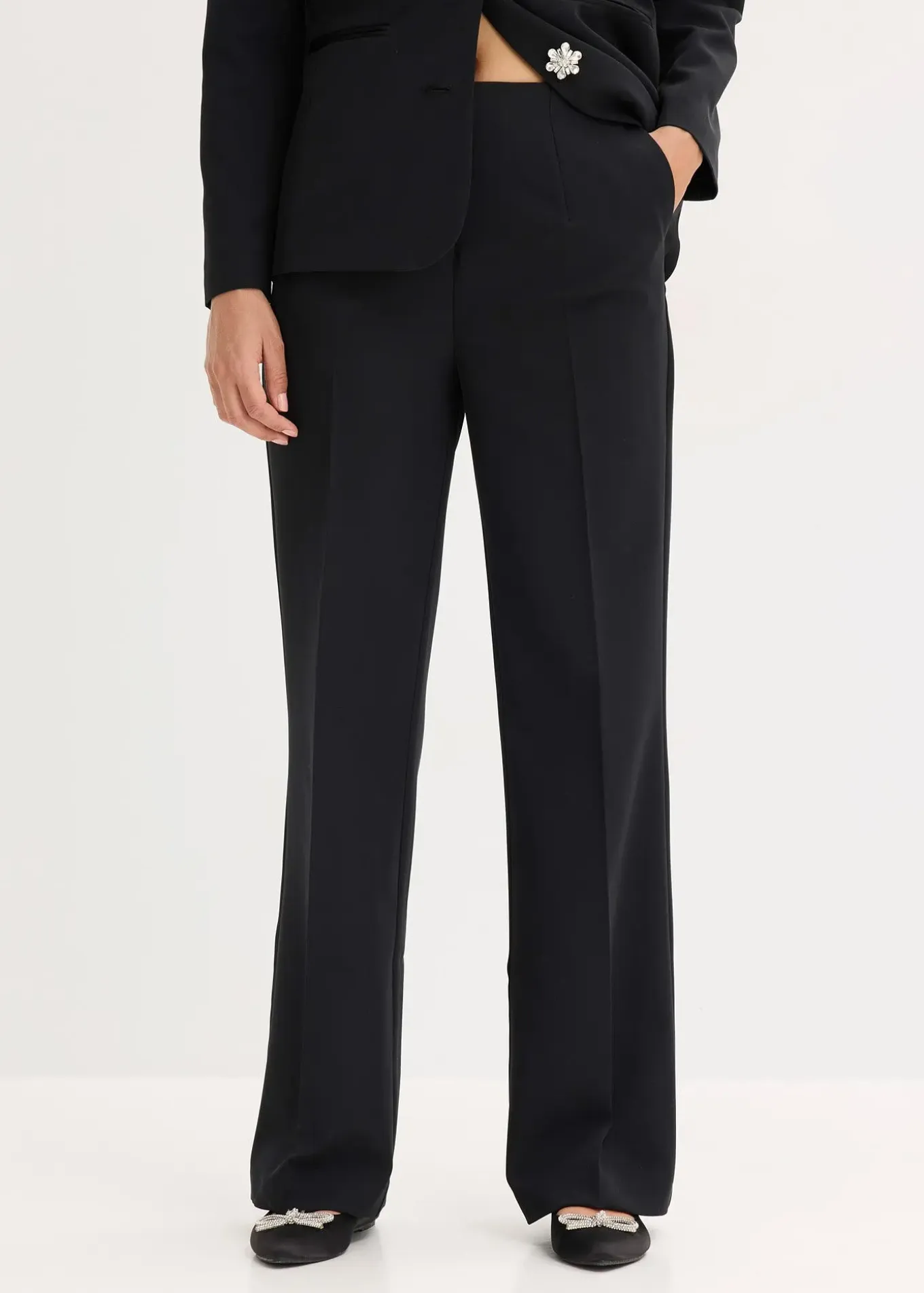 Pantalon large à pinces