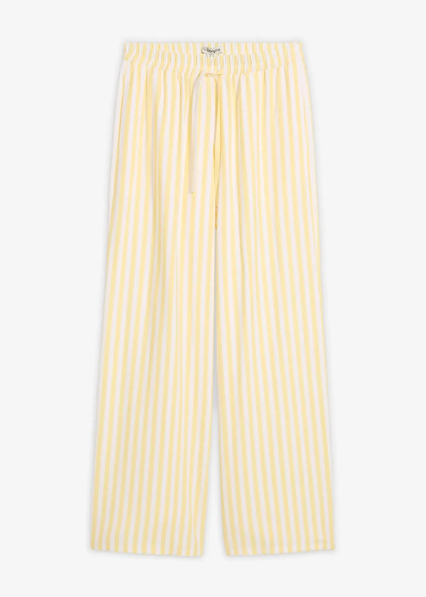 Pantalon large à pinces, fluide