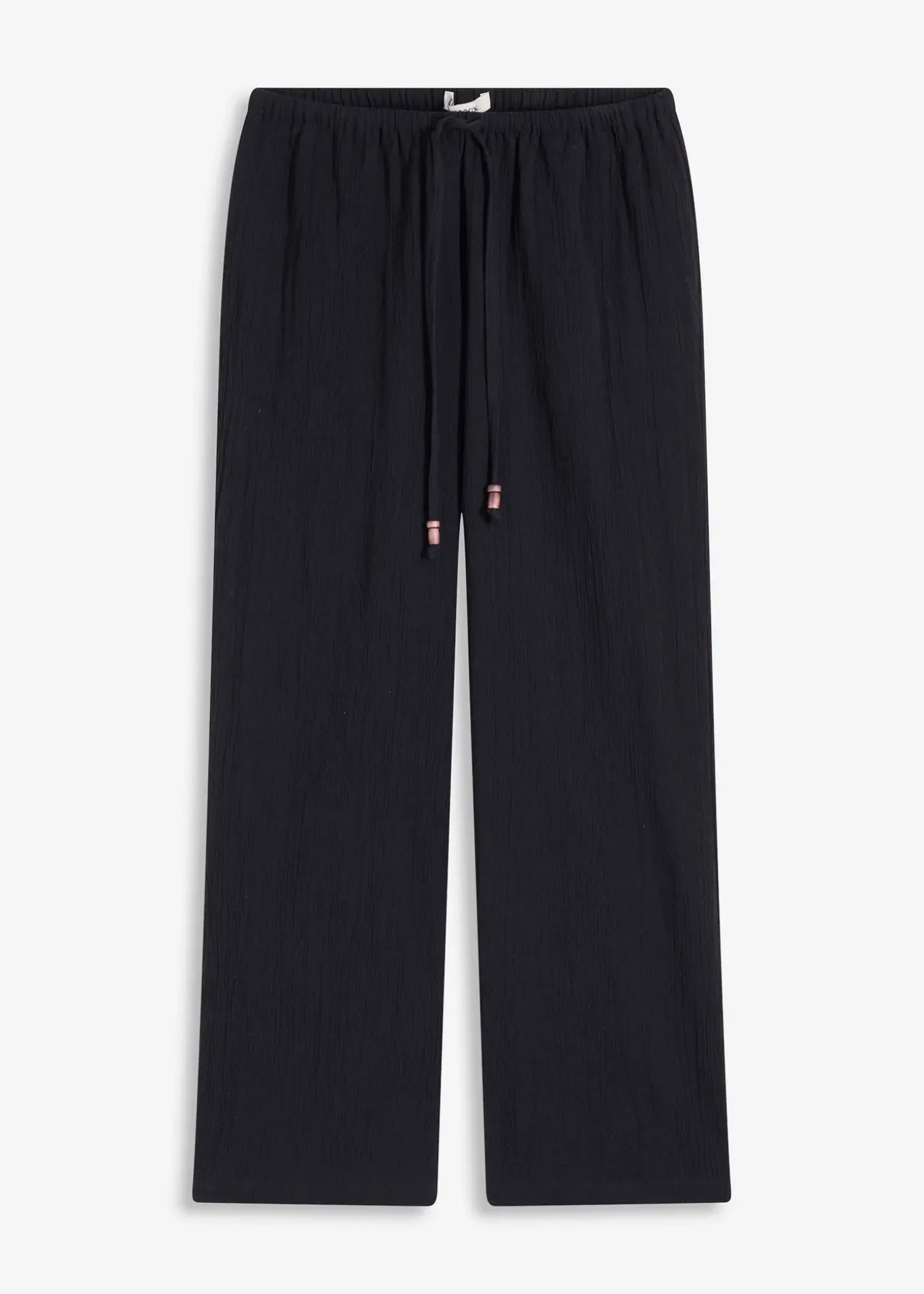 Pantalon large, effet froissé