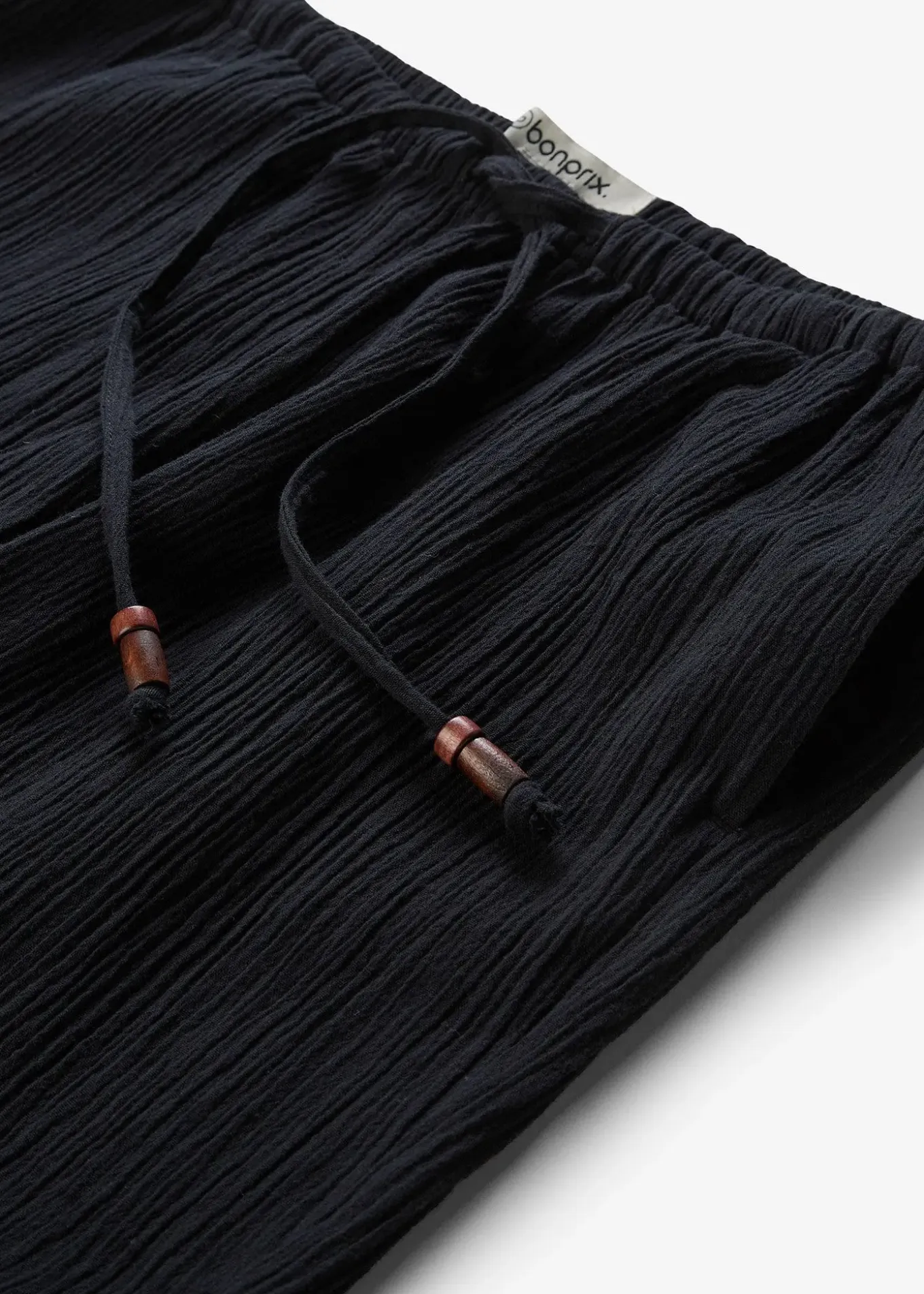 Pantalon large, effet froissé