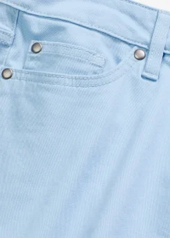 Pantalon large en coton extensible