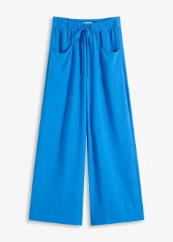 Pantalon large en crêpe léger