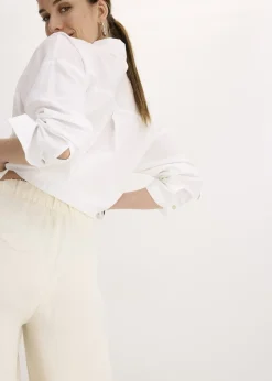 Pantalon large en crêpe léger