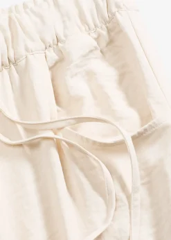 Pantalon large en crêpe léger