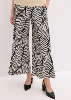 Pantalon large en jersey