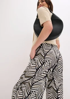 Pantalon large en jersey