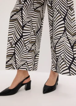 Pantalon large en jersey