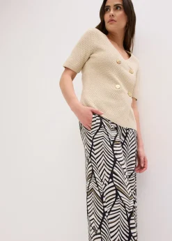Pantalon large en jersey