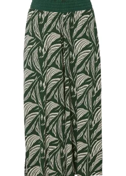 Pantalon large en jersey coton et viscose