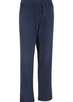 Pantalon large en polaire