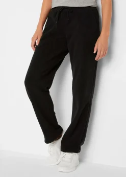 Pantalon large en polaire