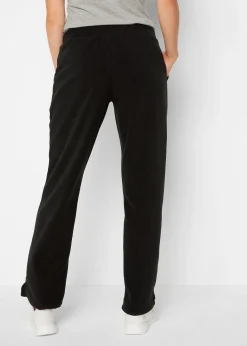 Pantalon large en polaire