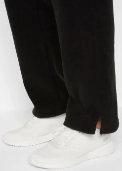 Pantalon large en polaire