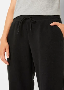 Pantalon large en polaire