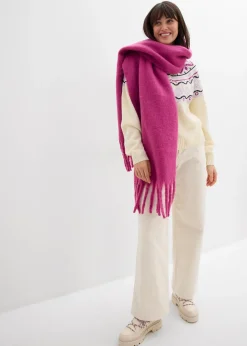 Pantalon large en velours côtelé