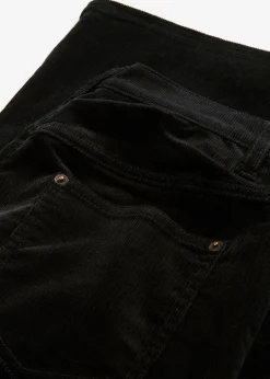 Pantalon large en velours côtelé