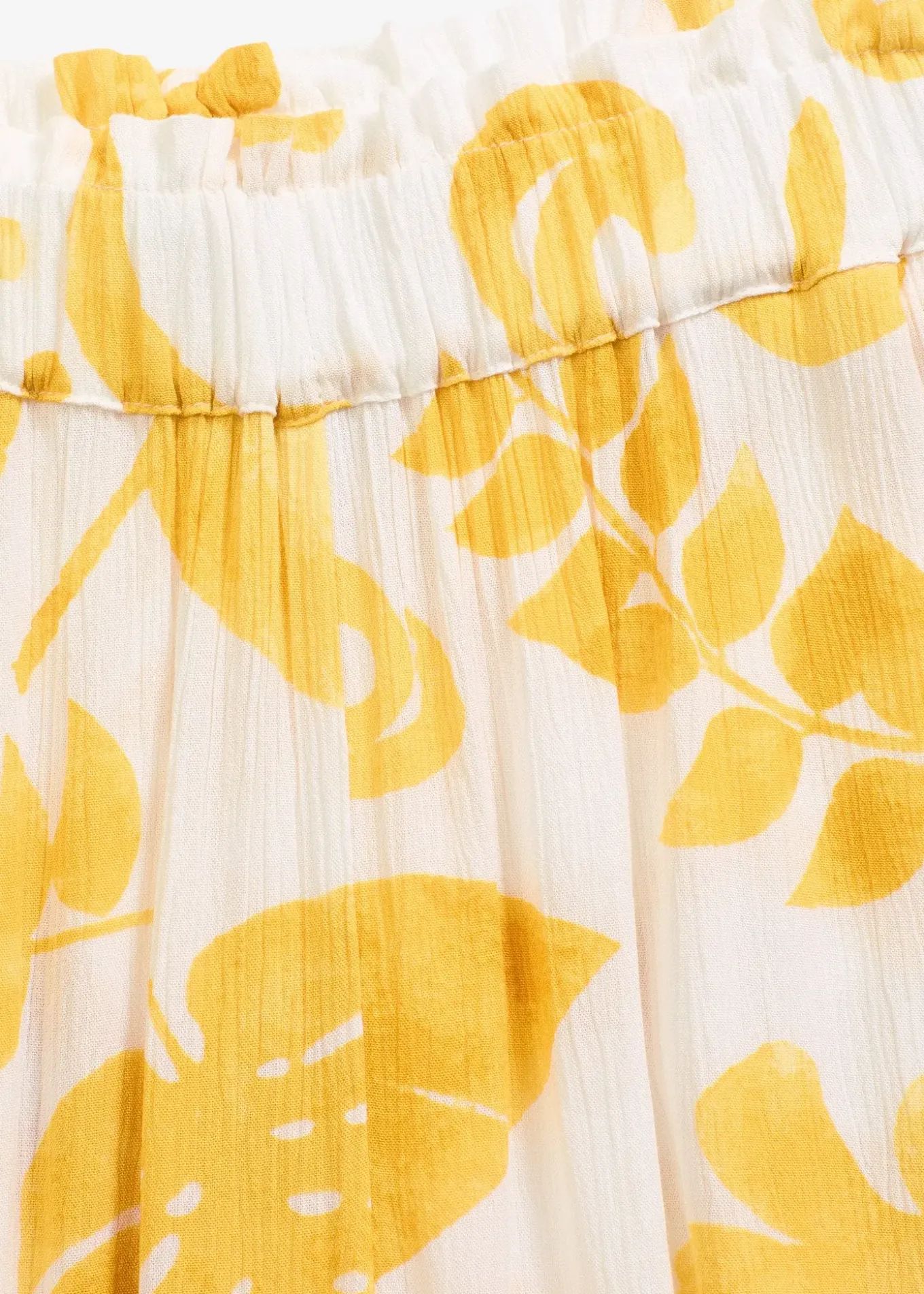 Pantalon large en viscose texturée