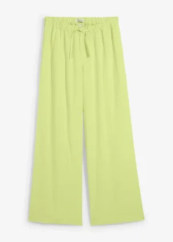 Pantalon large en viscose fluide