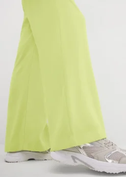 Pantalon large en viscose fluide