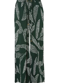 Pantalon large en viscose