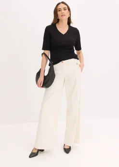 Pantalon large et extensible