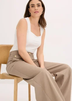 Pantalon large et extensible