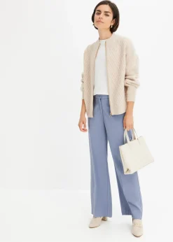 Pantalon large et léger à pinces