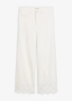 Pantalon large raccourci