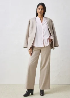 Pantalon large, style 5 poches