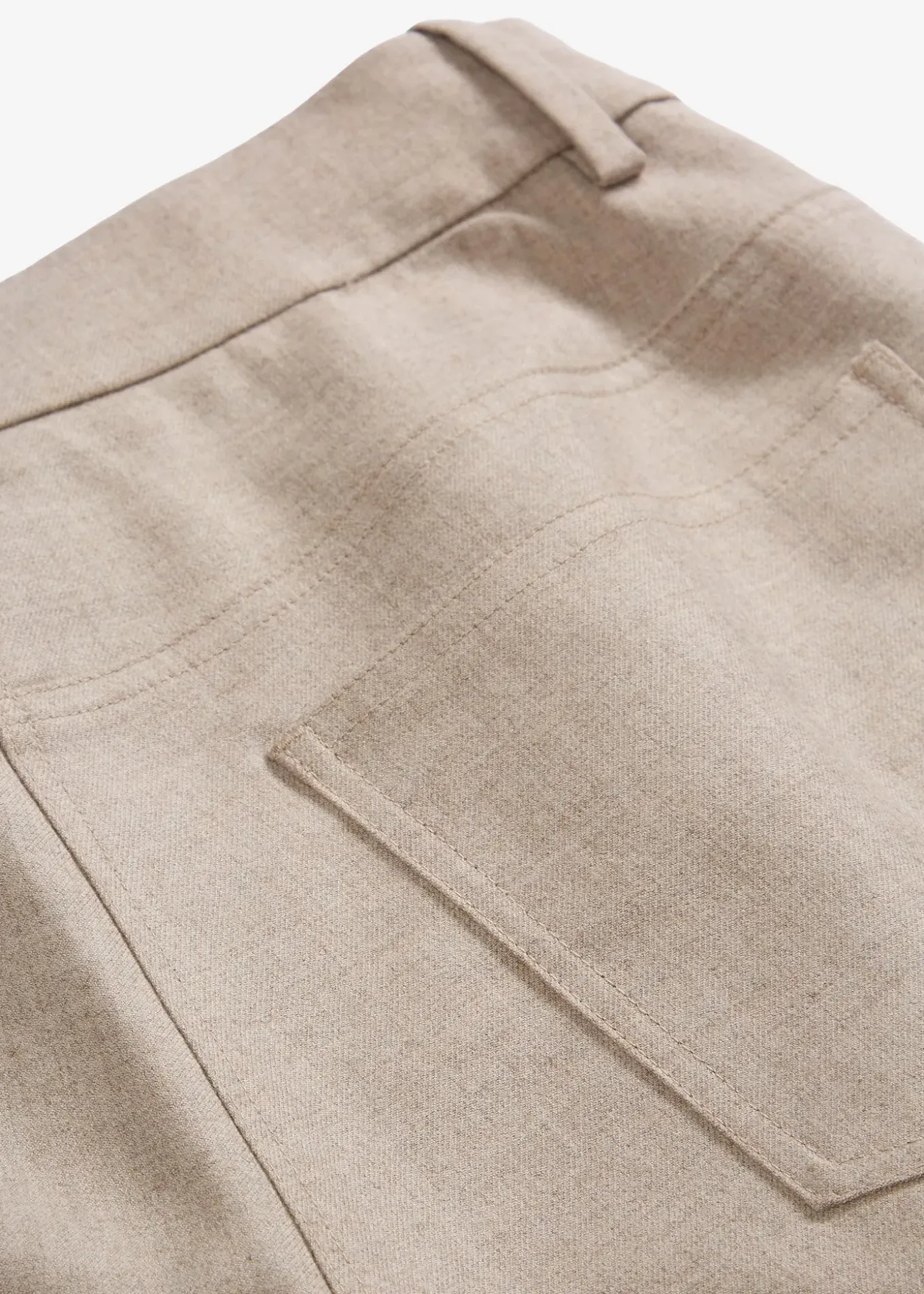 Pantalon large, style 5 poches