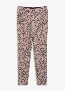 Pantalon élastiqué en jersey milano, viscose majoritaire