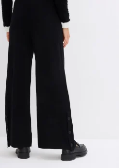 Pantalon élastiqué en maille