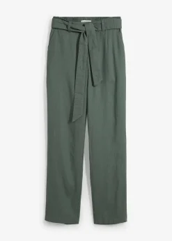 Pantalon léger à taille élastiquée