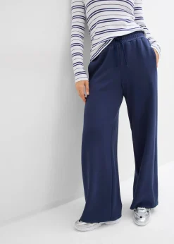 Pantalon palazzo doux en néoprène