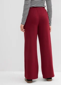 Pantalon palazzo doux en néoprène