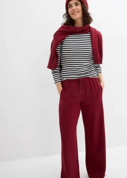 Pantalon palazzo doux en néoprène