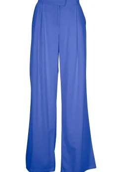 Pantalon palazzo en lin mélangé, coupe très large