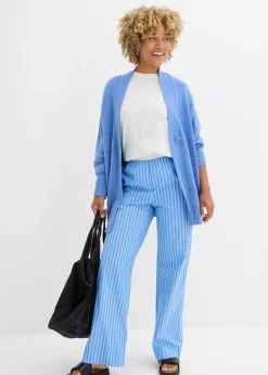 Pantalon palazzo en popeline