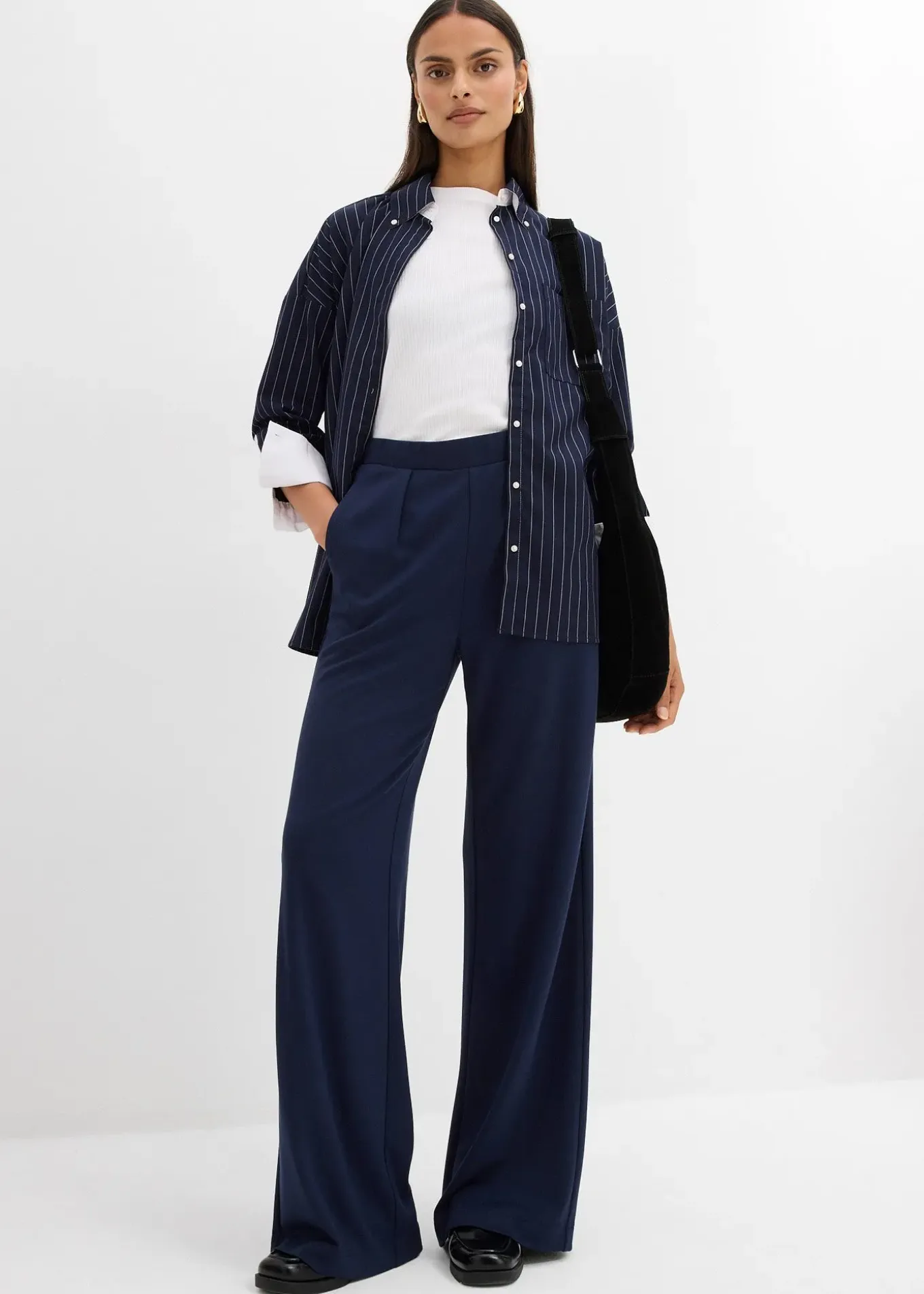 Pantalon palazzo en Punto di Roma confortable