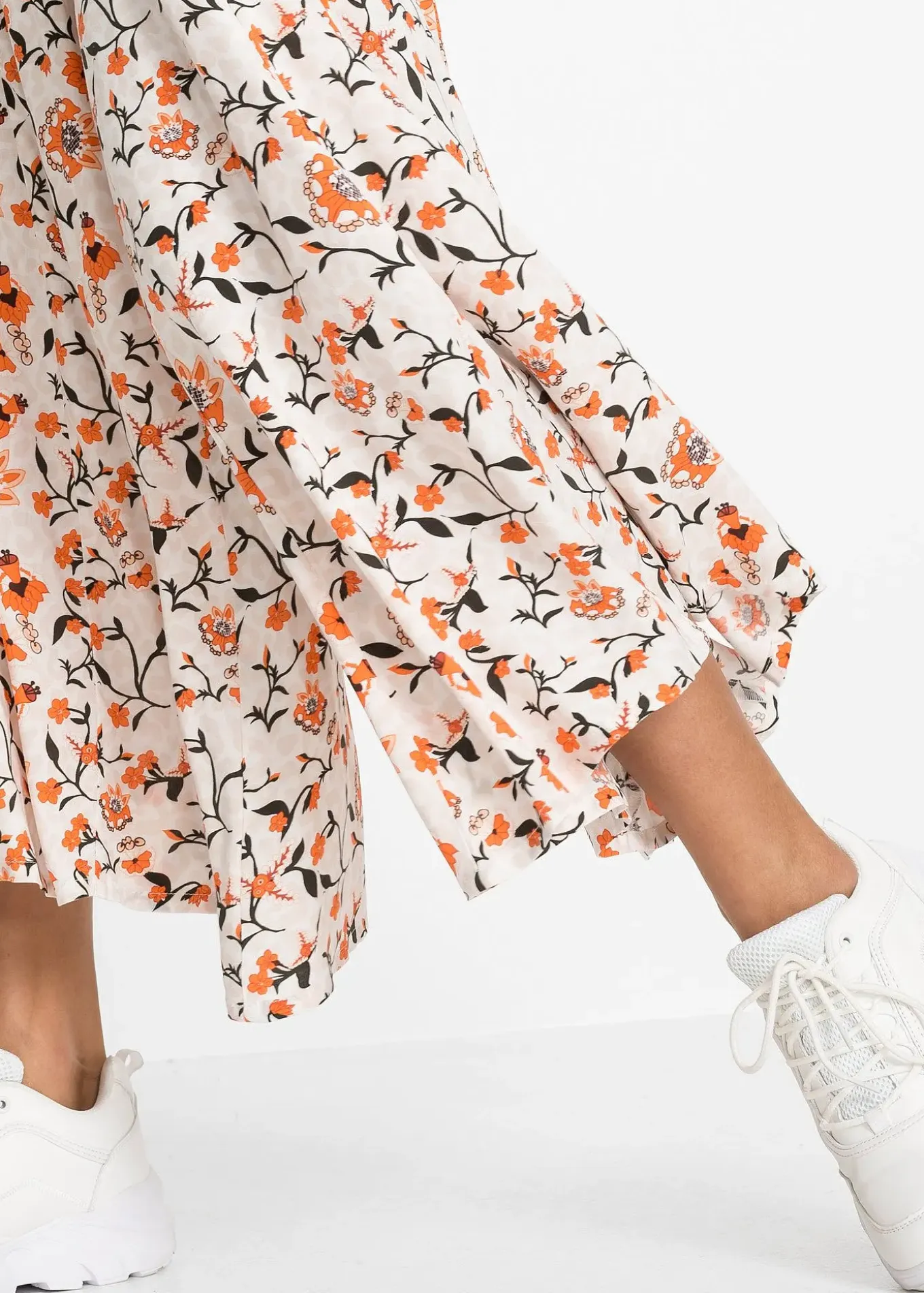 Pantalon palazzo en viscose fluide