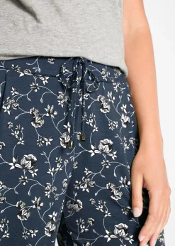 Pantalon palazzo en viscose extensible