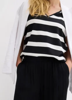 Pantalon palazzo en viscose douce